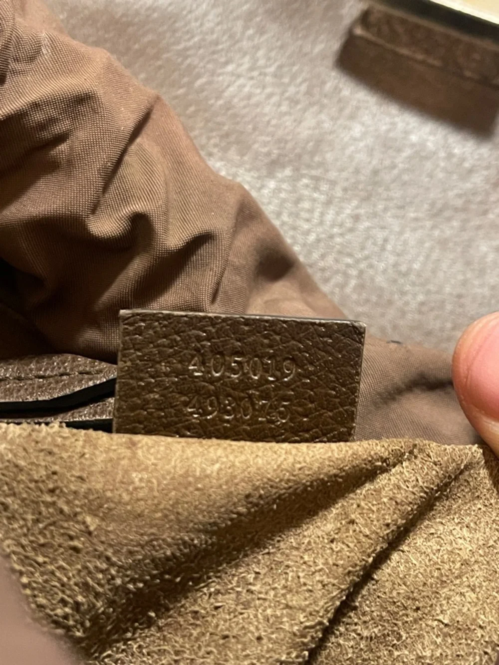 Gucci 405019 GG logo PVC Supreme flower printing canvas backpack - Picture 4 of 6